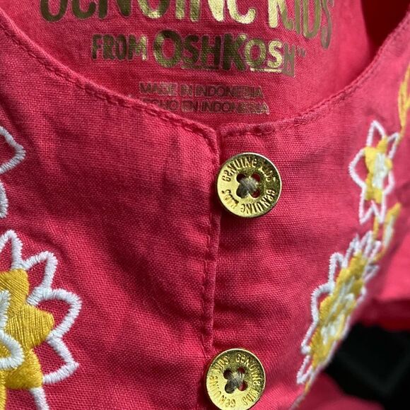 Osh Kosh Genuine Kids girls long sleeved tunic or dress. - Picture 7 of 7